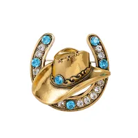 Lady Tree Fruit Heart Shape Alloy Inlay Rhinestones Women's Brooches sku image 3