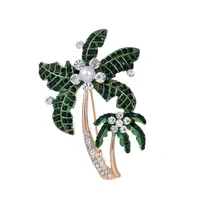 Lady Tree Fruit Heart Shape Alloy Inlay Rhinestones Women's Brooches sku image 12