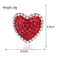 Lady Tree Fruit Heart Shape Alloy Inlay Rhinestones Women's Brooches main image 10