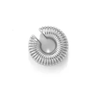 1 Piece Retro Punk Simple Style Solid Color Polishing 304 Stainless Steel Non-Electroplating Ear Cuffs main image 1