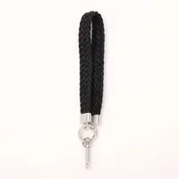 Simple Style Solid Color Cotton Polyester Knitting Bag Pendant Mobile Phone Chain Keychain main image 2