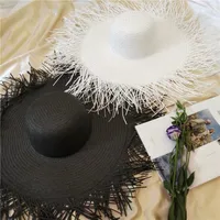 Women's Pastoral Simple Style Solid Color Big Eaves Sun Hat main image 2