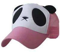 Unisex Cute Panda Hollow Out Curved Eaves Baseball Cap sku image 21