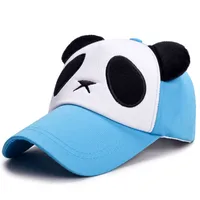 Unisex Cute Panda Hollow Out Curved Eaves Baseball Cap sku image 15