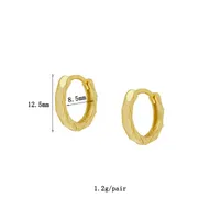 1 Pair Ig Style French Style Modern Style Round Plating Inlay Copper Pearl Zircon 18k Gold Plated Ear Cuffs Earrings Ear Studs main image 6
