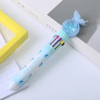 1 Piece Butterfly Class Learning Daily Plastic Cute Ballpoint Pen sku image 4