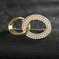 Simple Style Geometric Alloy Women's Brooches main image 1