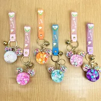 Cartoon Style Letter Arylic Unisex Bag Pendant Keychain main image 2