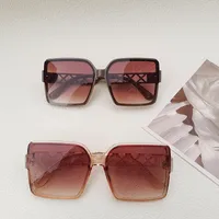 Ig Style Casual Vacation Solid Color Pc Resin Square Full Frame Women's Sunglasses main image 7