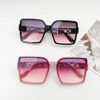 Ig Style Casual Vacation Solid Color Pc Resin Square Full Frame Women's Sunglasses main image 6
