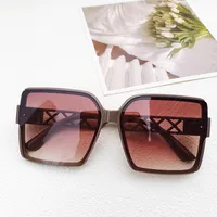 Ig Style Casual Vacation Solid Color Pc Resin Square Full Frame Women's Sunglasses sku image 2