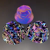 Unisex Hip-hop Retro Streetwear Printing Wide Eaves Bucket Hat main image 2