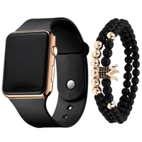 Sports Solid Color Buckle Quartz Men's Watches main image 4