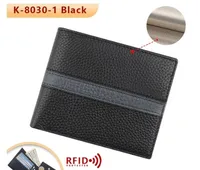 Men's Solid Color Leather Flip Cover Coin Purse sku image 6