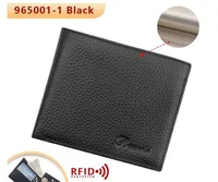 Men's Solid Color Leather Flip Cover Coin Purse sku image 3