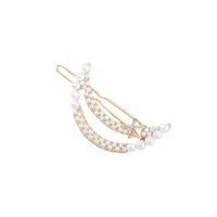 Women's Lady Moon Metal Plating Hair Clip main image 2