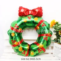 Christmas Christmas Tree Santa Claus Snowman Aluminum Film Party Balloon sku image 24
