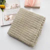 New Cotton Linen Linen Handmade Tie-dyed Scarf Retro Ethnic Long Women's Shawl Summer Sunscreen Scarf sku image 5
