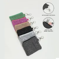 Women's Solid Color Plastic Zipper Wallets main image 1