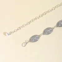 Retro Geometric Alloy Plating Women's Chain Belts main image 5