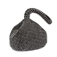 Diamond-studded Handbag Creative Design Trihedron Cosmetic Bag Dinner Bag Handbag main image 7
