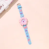 Cute Flower Buckle Quartz Kids Watches main image 2