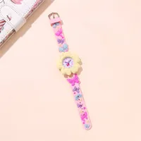 Cute Flower Buckle Quartz Kids Watches main image 3