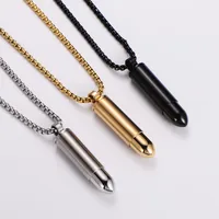 Stainless Steel 18K Gold Plated Simple Style Bullet main image 7