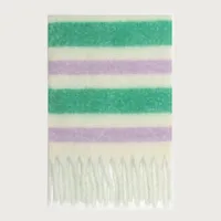 Women's Fashion Lattice Polyester Tassel Polyester Scarves sku image 8