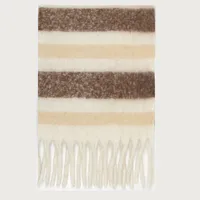 Women's Fashion Lattice Polyester Tassel Polyester Scarves sku image 9