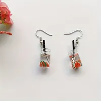 1 Pair Cute Drink Resin Drop Earrings main image 5