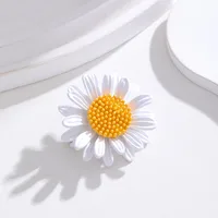 Pastoral Plant Daisy Alloy Women's Corsage Brooches Collar Pin main image 3