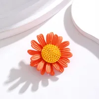 Pastoral Plant Daisy Alloy Women's Corsage Brooches Collar Pin main image 4