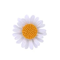 Pastoral Plant Daisy Alloy Women's Corsage Brooches Collar Pin sku image 1