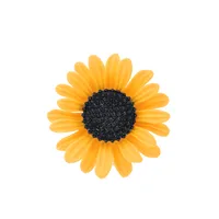 Pastoral Plant Daisy Alloy Women's Corsage Brooches Collar Pin sku image 6