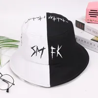 Unisex Casual Hip-hop Letter Wide Eaves Bucket Hat main image 2
