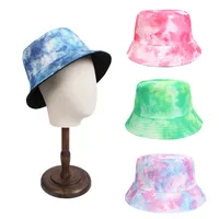 Unisex Simple Style Colorful Wide Eaves Bucket Hat main image 1