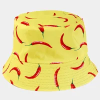 Unisex Simple Style Vegetable Wide Eaves Bucket Hat sku image 2