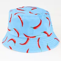 Unisex Simple Style Vegetable Wide Eaves Bucket Hat sku image 3