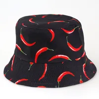 Unisex Simple Style Vegetable Wide Eaves Bucket Hat sku image 4