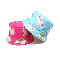 Girl's Cute Simple Style  Printing Bucket Hat main image 3