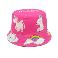 Girl's Cute Simple Style  Printing Bucket Hat sku image 1