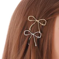 Women's Sweet Bow Knot Copper Handmade Hair Clip main image 1