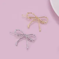 Women's Sweet Bow Knot Copper Handmade Hair Clip main image 4