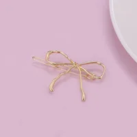 Women's Sweet Bow Knot Copper Handmade Hair Clip main image 2