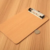 1 Piece Solid Color Class Learning Daily Mdf Height Density Plate Classic Style Folder main image 1