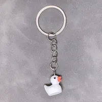 Cute Duck Resin Unisex Bag Pendant Keychain sku image 16