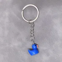 Cute Duck Resin Unisex Bag Pendant Keychain sku image 22
