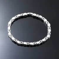Ig Style Solid Color Alloy Men's Bracelets sku image 2