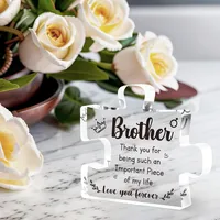 Cute Letter Flower Arylic Ornaments Artificial Decorations main image 1